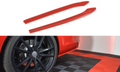 Rear side splitters v.2 vw golf 7 r variant facelift