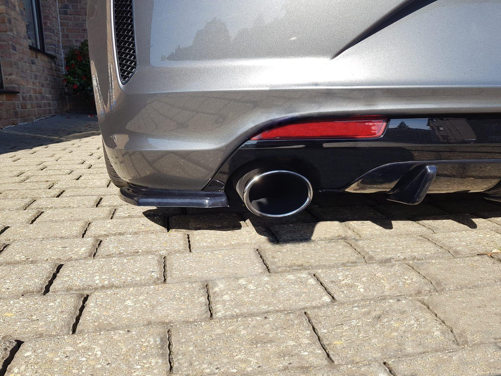 Bagsiden Splitters Volkswagen Scirocco Mk.3 R ansigtsløftning