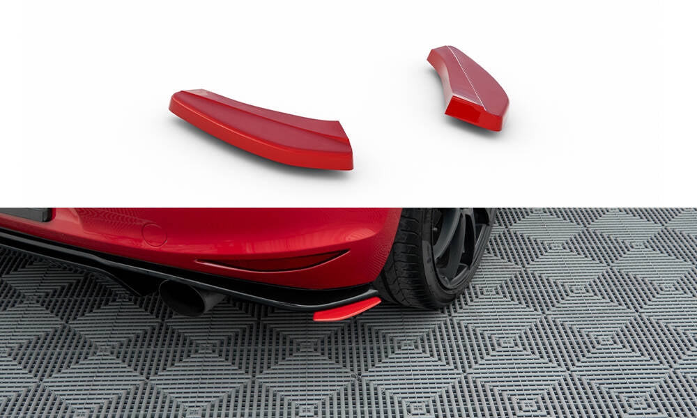 Rear side splitters vw golf mk7 gti clubsport