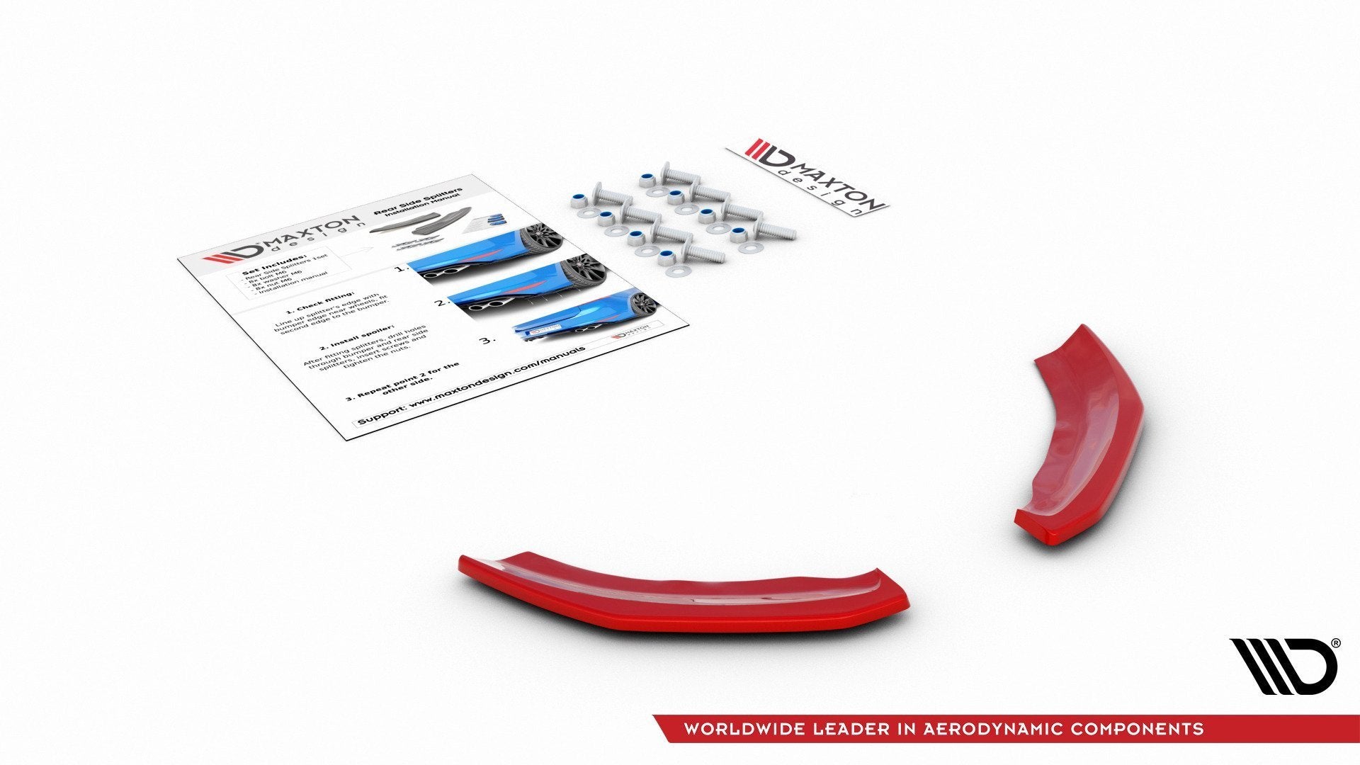 Takapuolen jakajat Volkswagen Polo GTI MK6