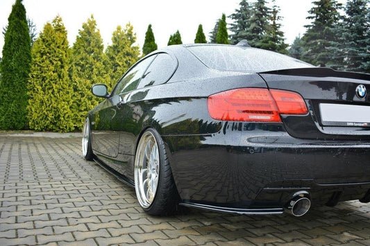 Rear side splitters for bmw 3 e92 m-pack facelift