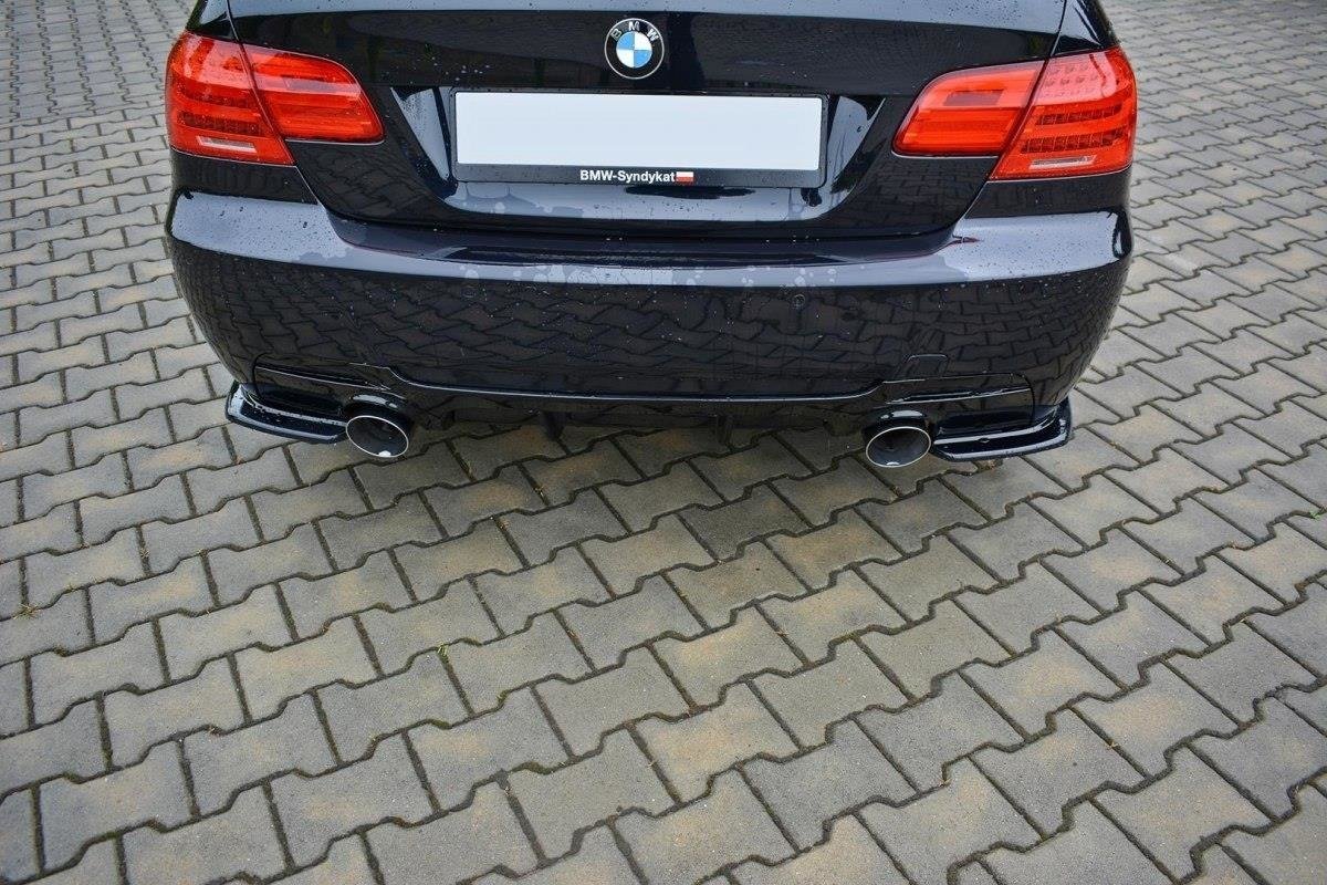 Rear side splitters for bmw 3 e92 m-pack facelift