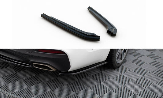 Rear side splitters for bmw 5 g30/ g31 m-pack