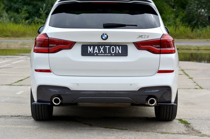 Rear side splitters for bmw x3 g01 m-pack