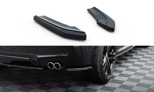 Rear side splitters for bmw x4 m-pack
