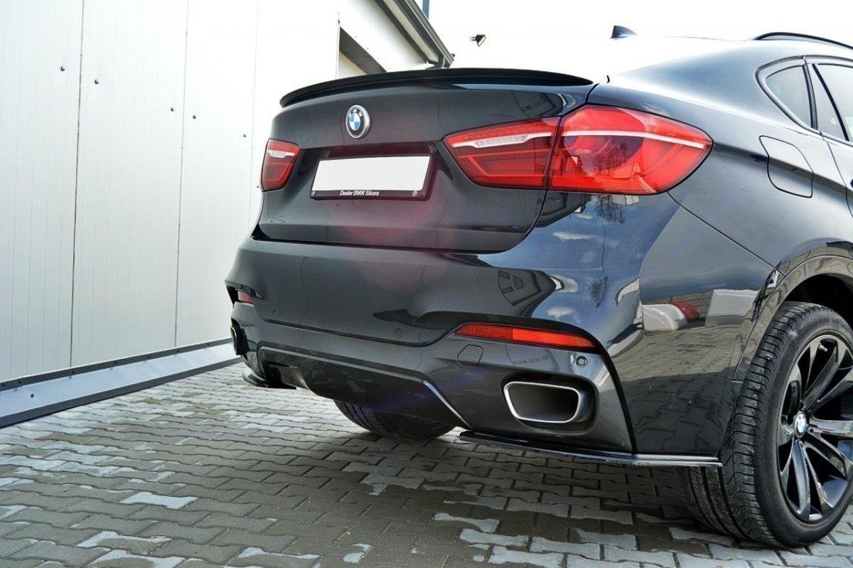 Bagsiden Splitters til BMW X6 F16 MPACK