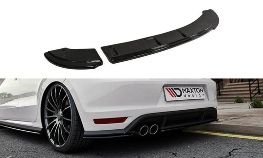 Rear splitter volkswagen polo gti mk5 facelift