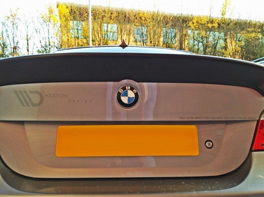 Rear spoiler bmw 5 e60 < generation v >