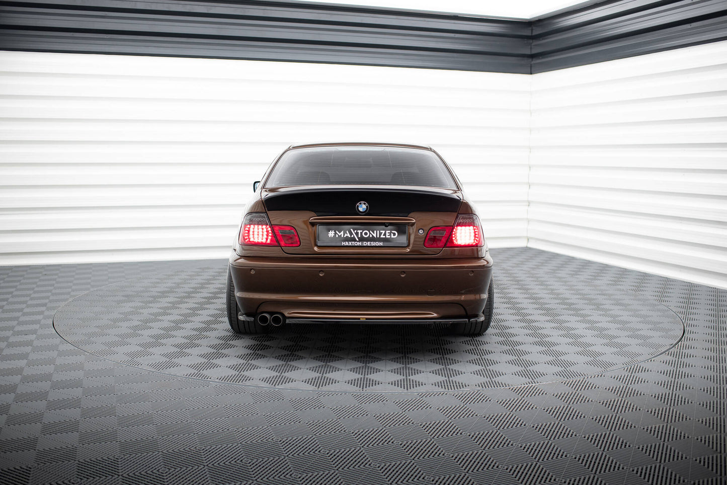 Rear spoiler / lid extension bmw 3 e46 coupe < m3 csl look > (for painting)