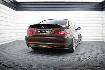 Rear spoiler / lid extension bmw 3 e46 coupe < m3 csl look > (for painting)