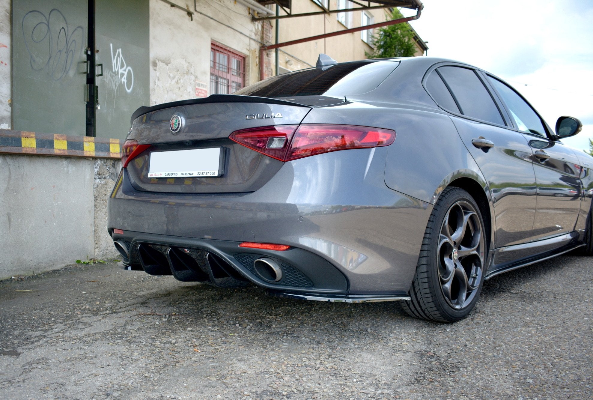 Bagerste Valance Alfa Romeo Giulia Veloce