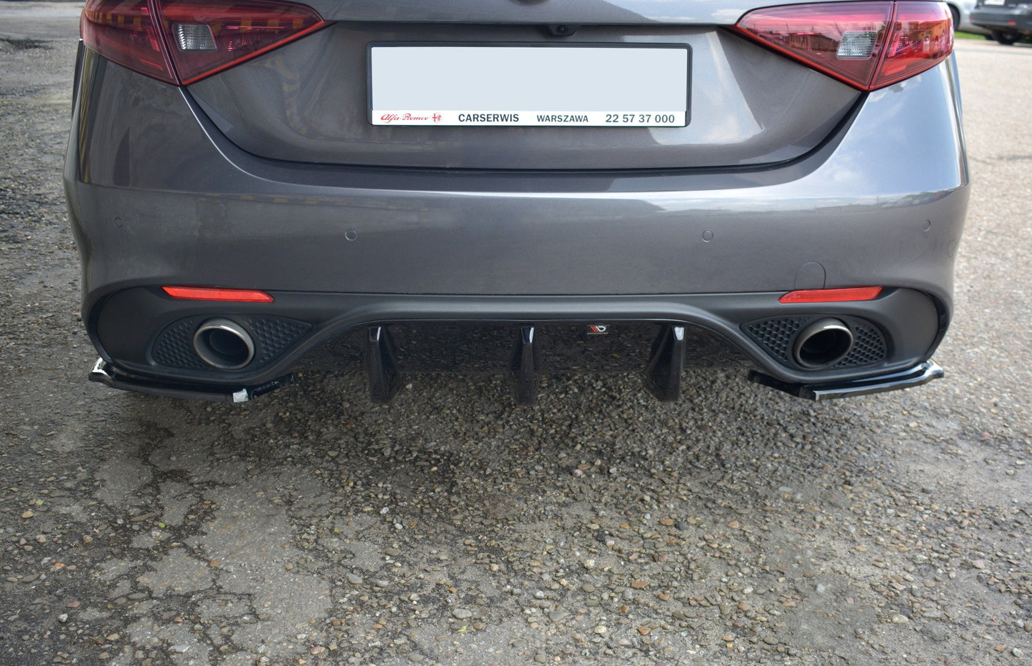 Rear valance alfa romeo giulia veloce