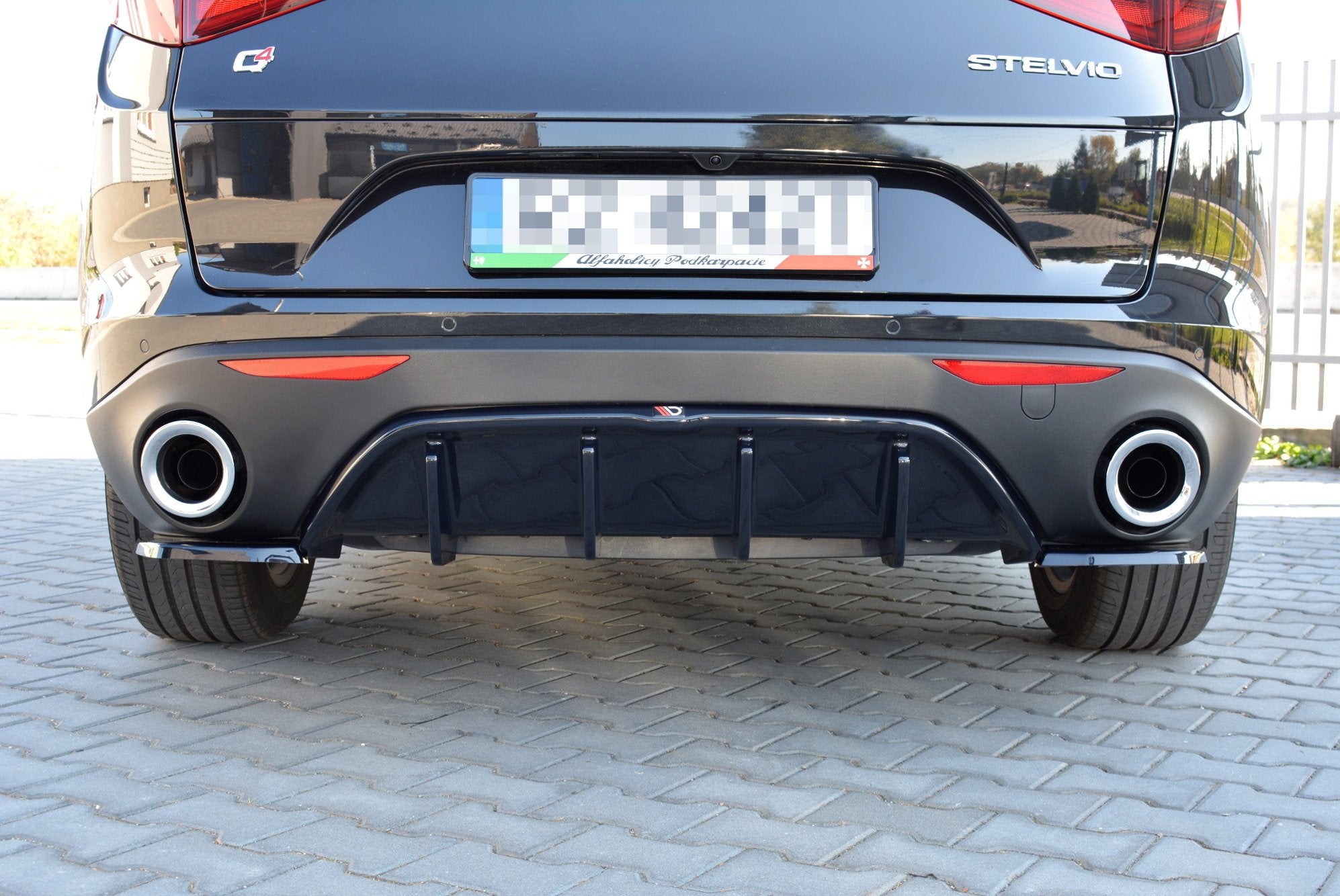 Rear valance alfa romeo stelvio