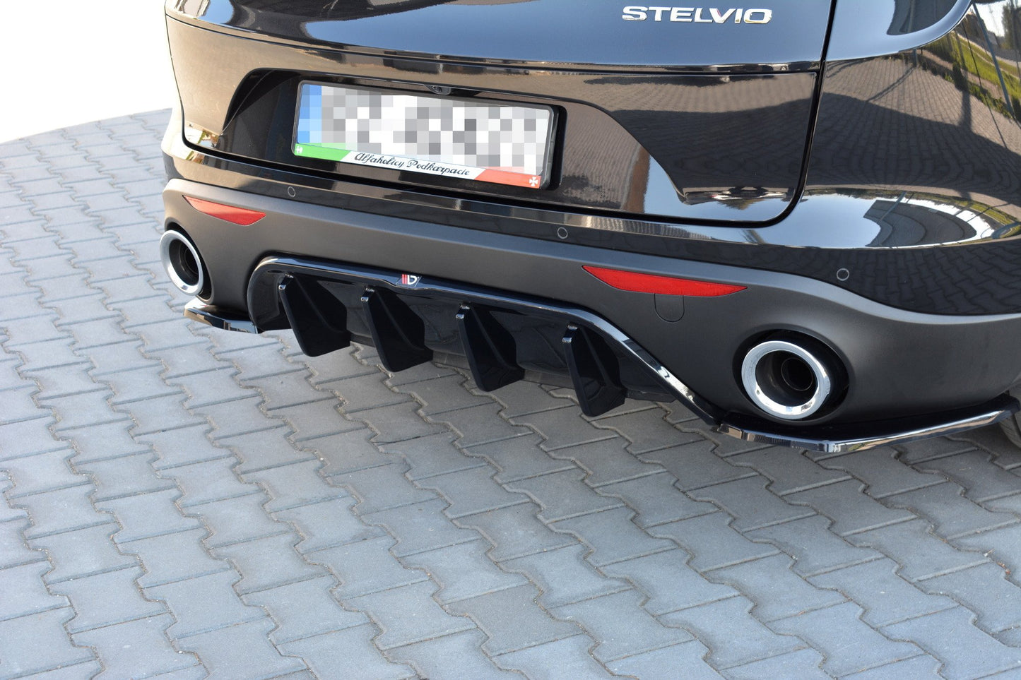 Rear valance alfa romeo stelvio