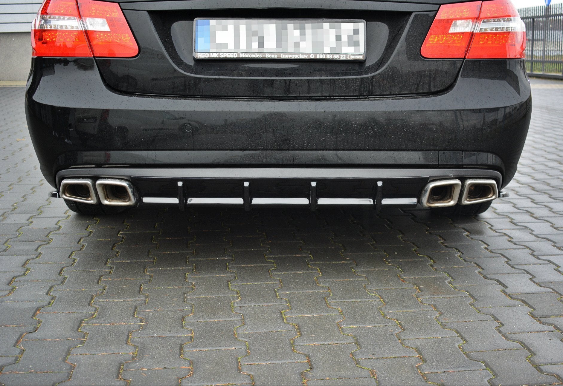 Rear valance mercedes-benz e63 amg w212