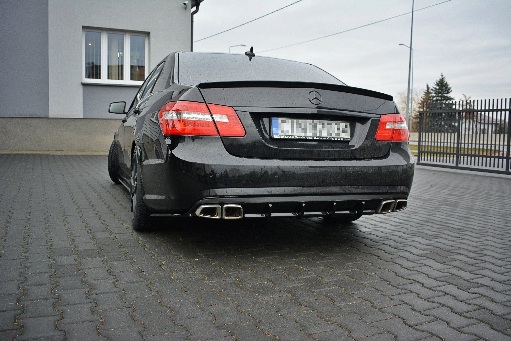 Rear valance mercedes-benz e63 amg w212