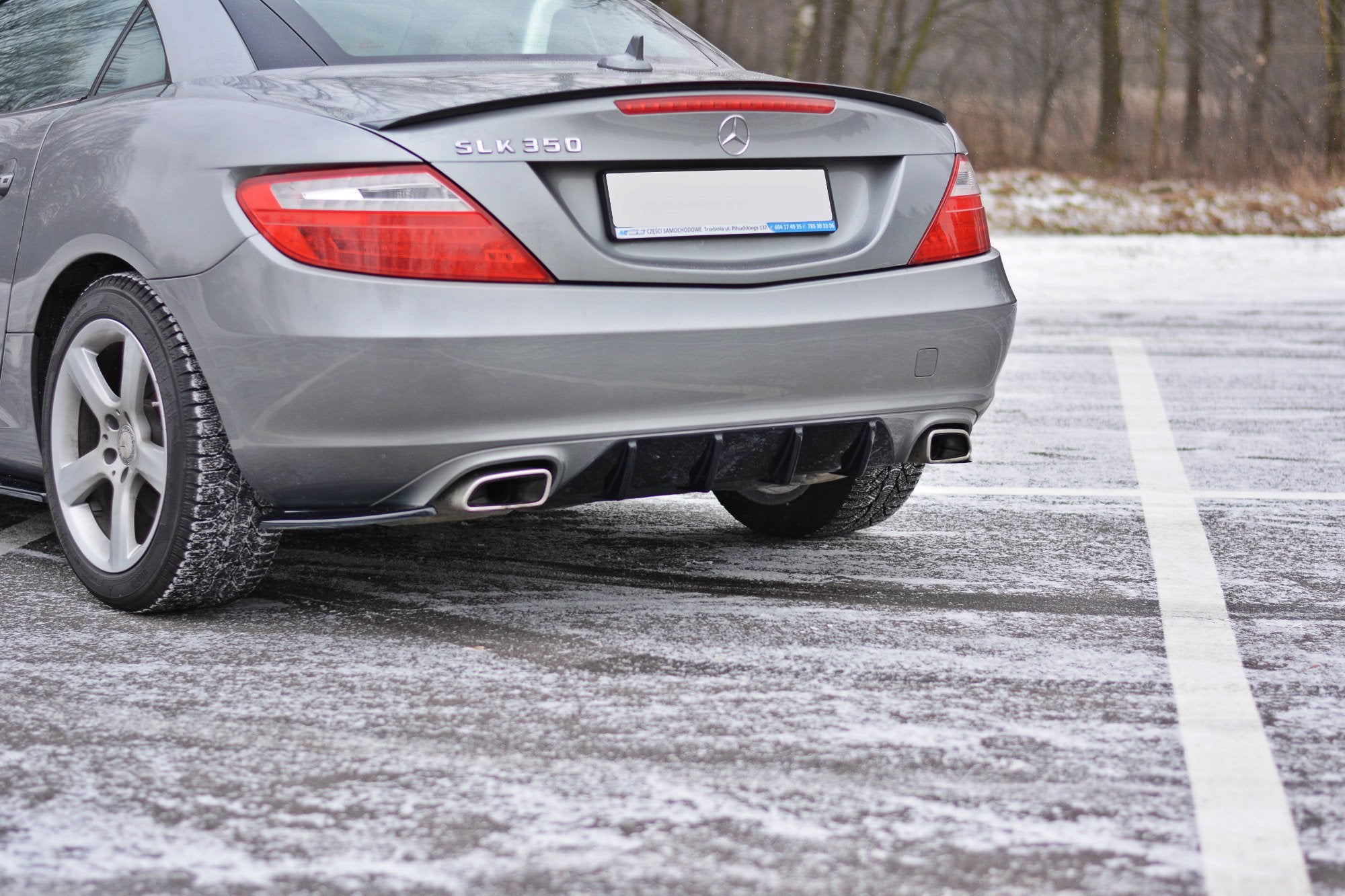 Rear valance mercedes-benz slk r172
