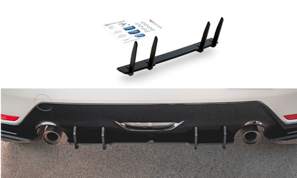 Racing durability rear diffuser toyota gr yaris mk4