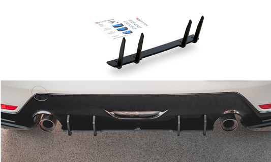 Racing durability rear diffuser toyota gr yaris mk4