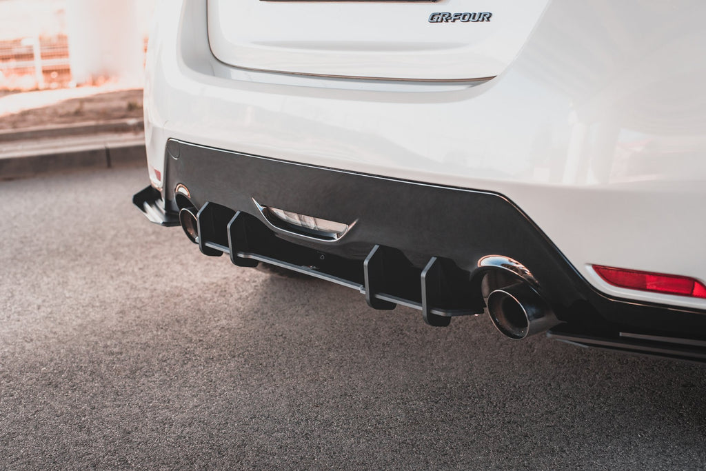 Racing holdbarhet bak diffuser toyota gr yaris mk4