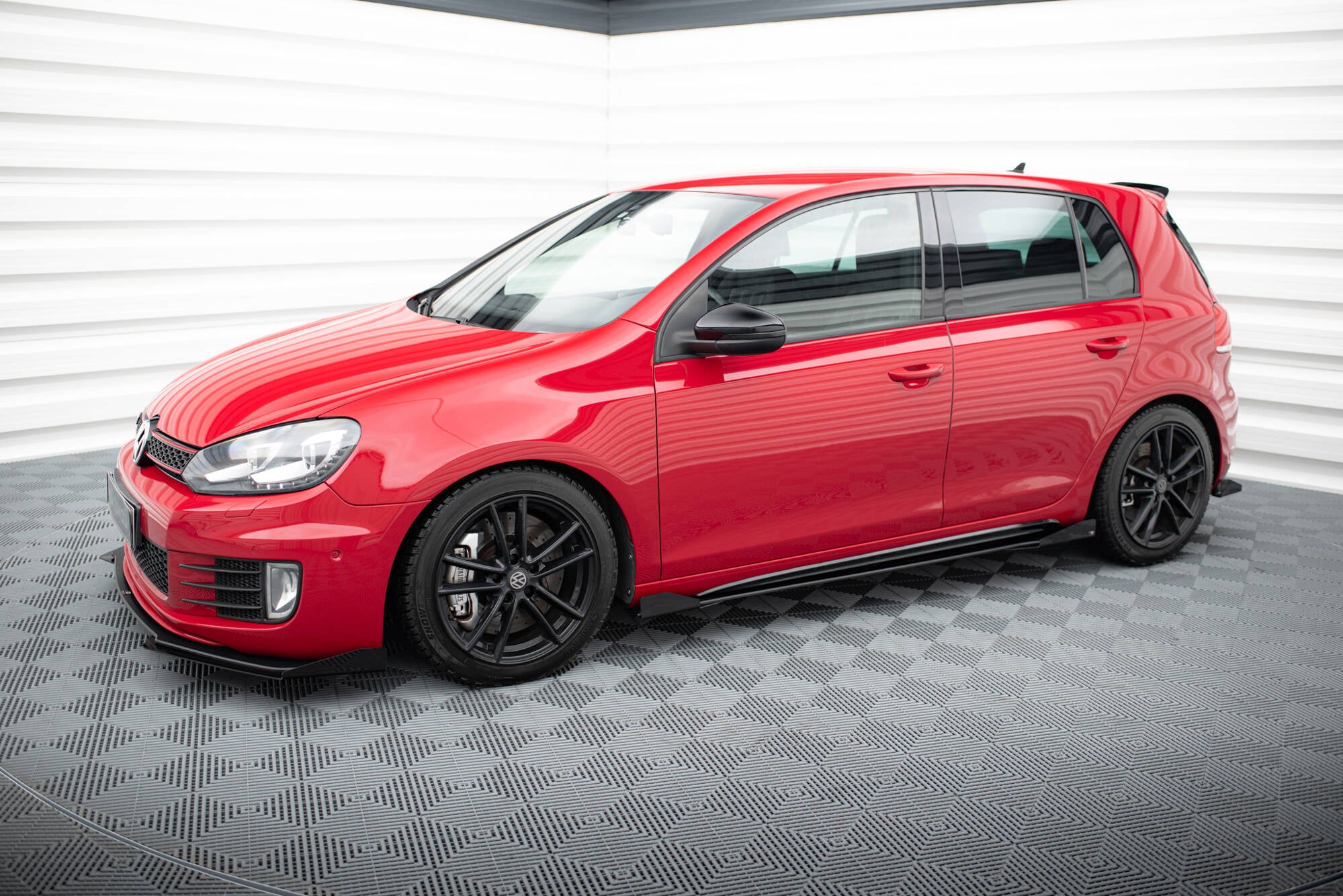 Racing durability side skirts diffusers + flaps volkswagen golf gti mk6