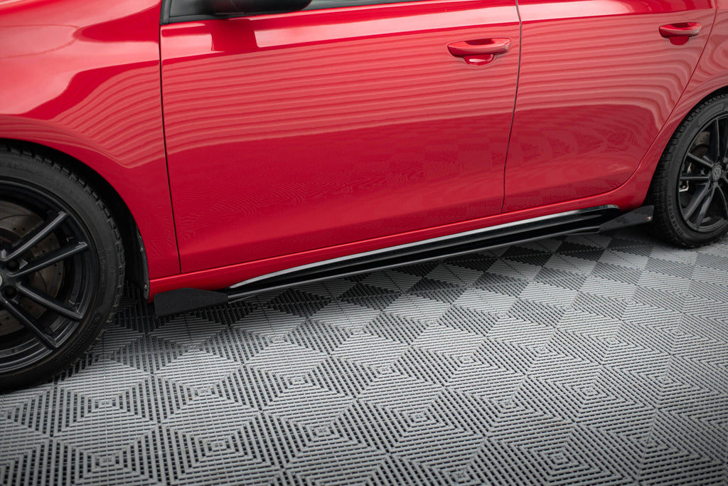 Racing durability side skirts diffusers + flaps volkswagen golf gti mk6