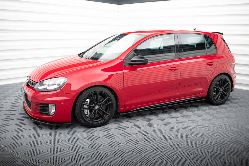 Racing durability side skirts diffusers volkswagen golf gti mk6