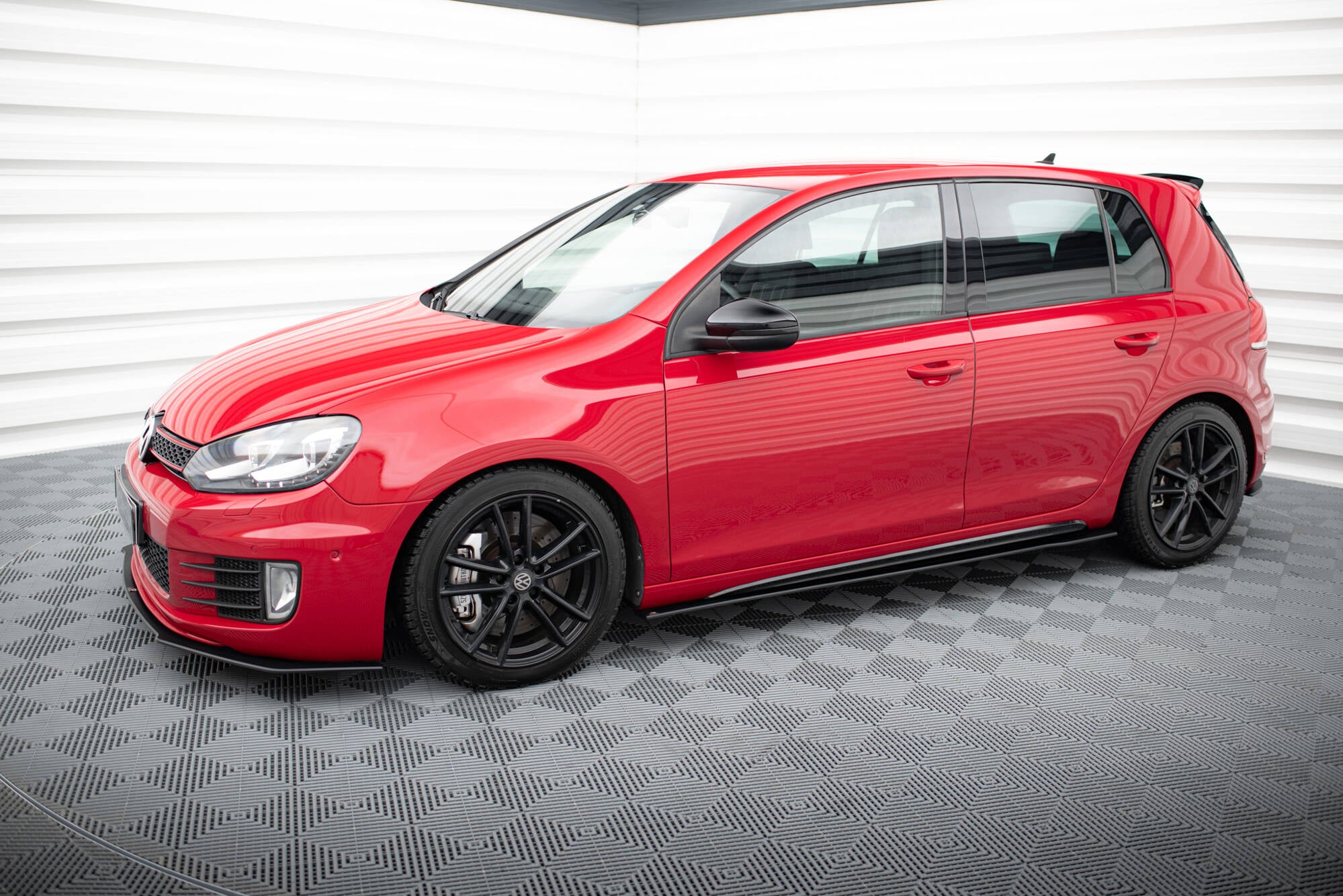 Racing durability side skirts diffusers volkswagen golf gti mk6