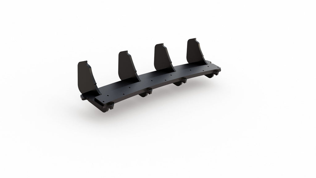 Racing durablity rear diffuser v.2 vw golf 7 gti