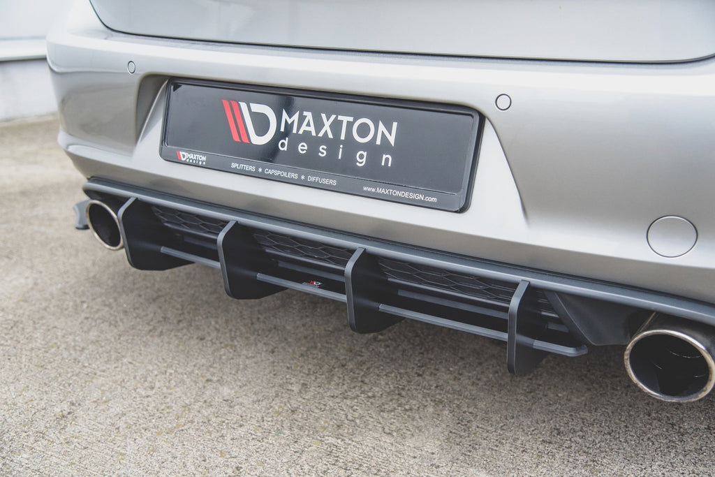 Racing durablity rear diffuser v.2 vw golf 7 gti