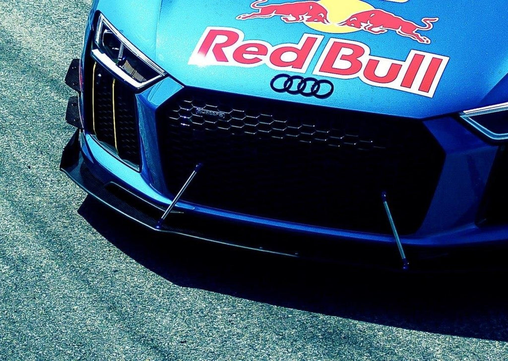 Racing front splitter audi r8 mk.2