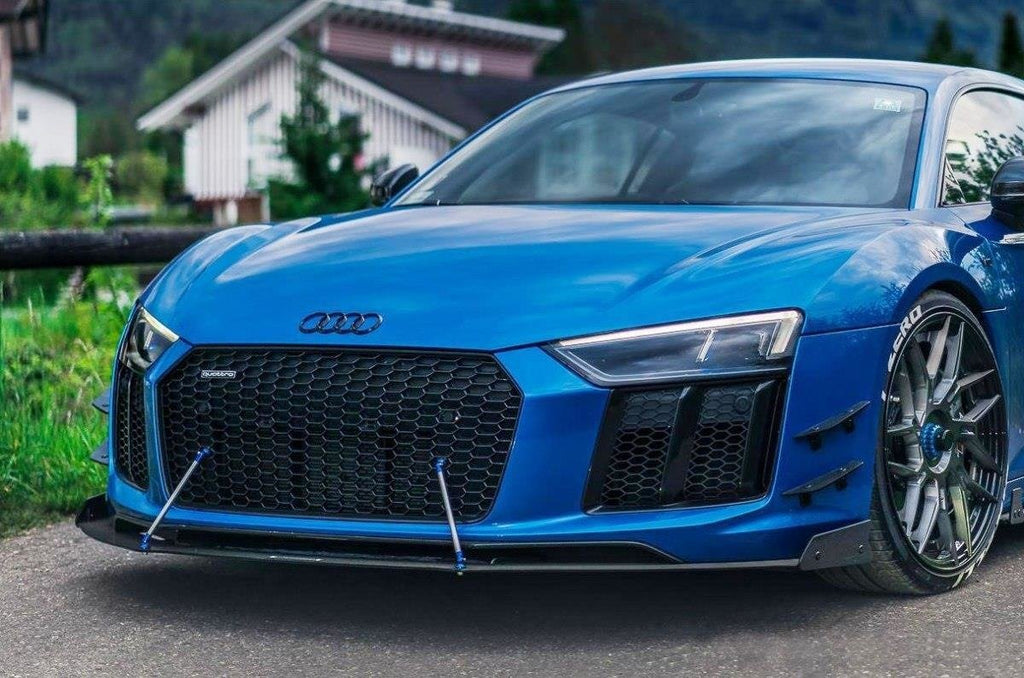 Racing front splitter audi r8 mk.2