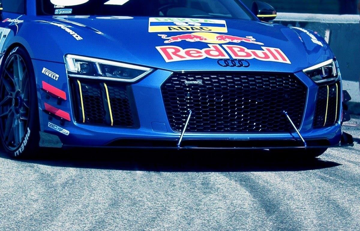 Racing front splitter audi r8 mk.2