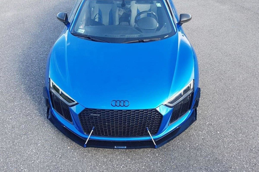 Racing front splitter audi r8 mk.2