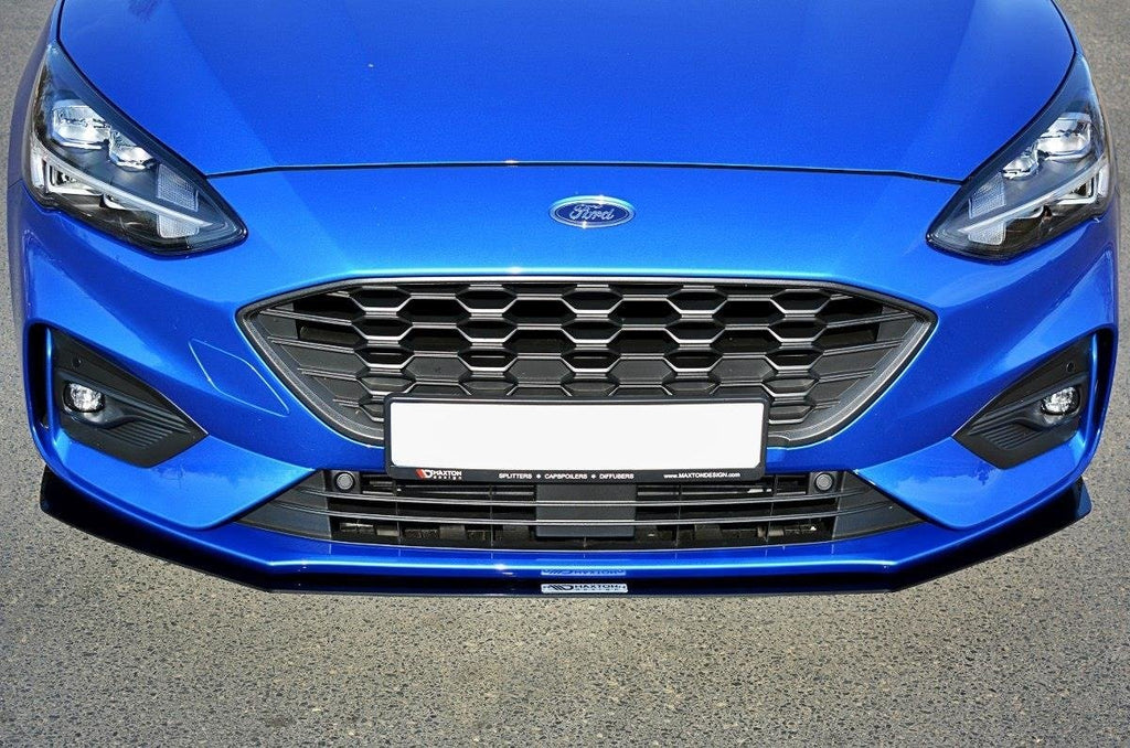 Racing front splitter ford focus st / st-line mk4