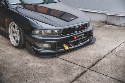 Racing front splitter mitsubishi galant avance mk8