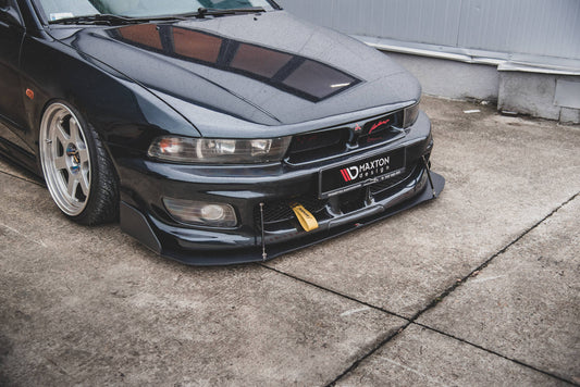 Racing front splitter mitsubishi galant avance mk8