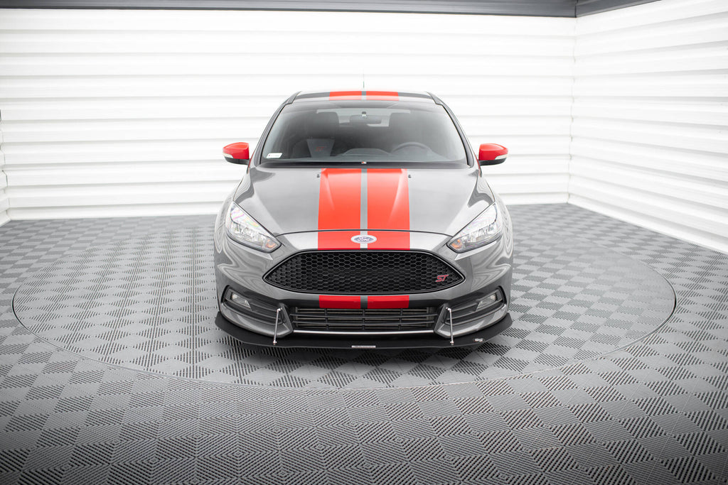 Racing Front Splitter v.1 Ford Focus St Mk3 FL