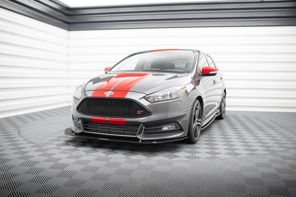 Racing Front Splitter v.1 Ford Focus St Mk3 FL