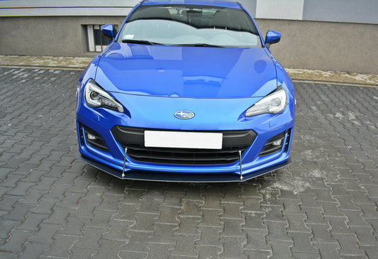 Racing front splitter v.1 subaru brz mk1 facelift