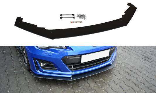 Racing front splitter v.1 subaru brz mk1 facelift