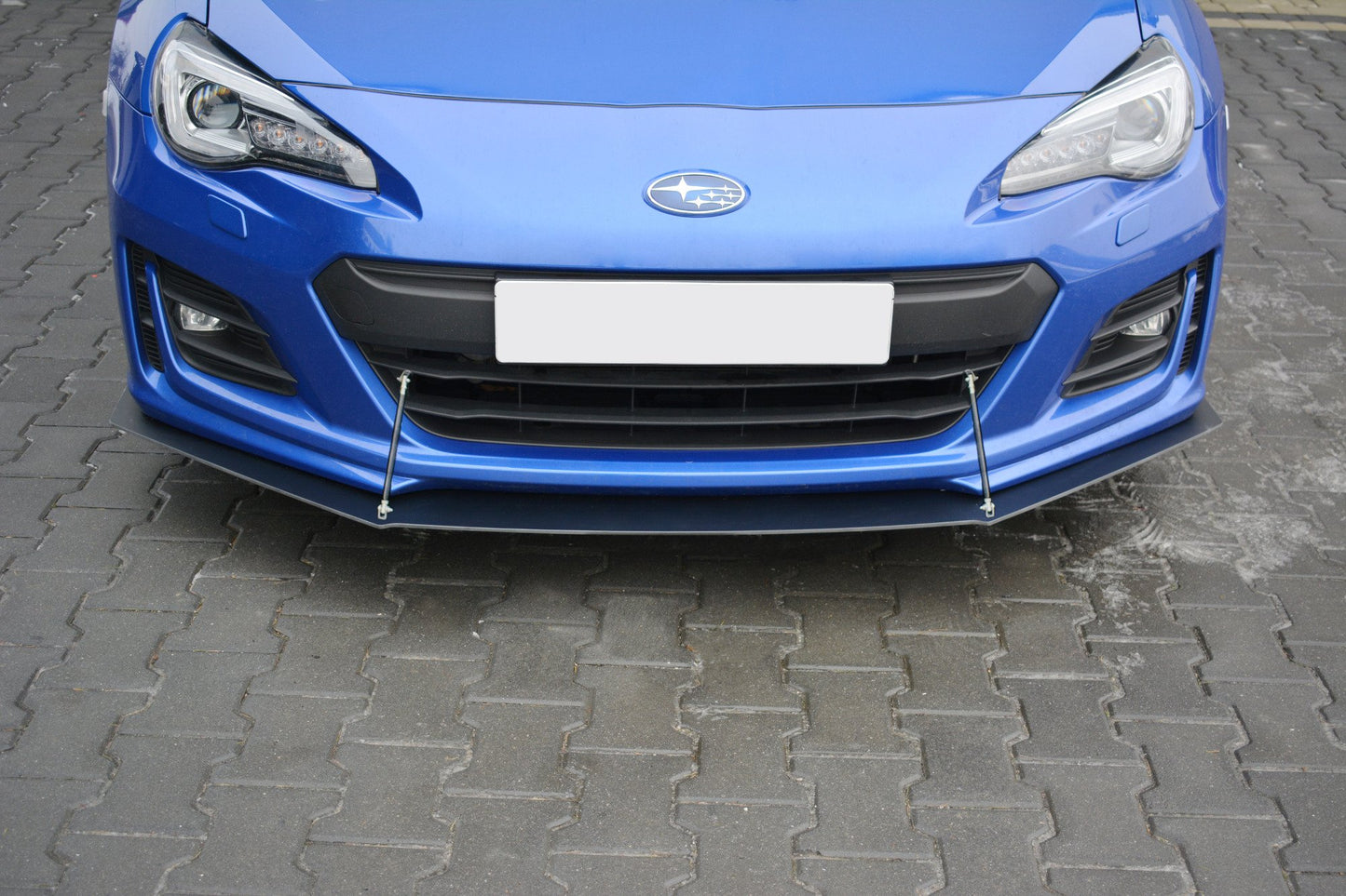 Racing front splitter v.1 subaru brz mk1 facelift