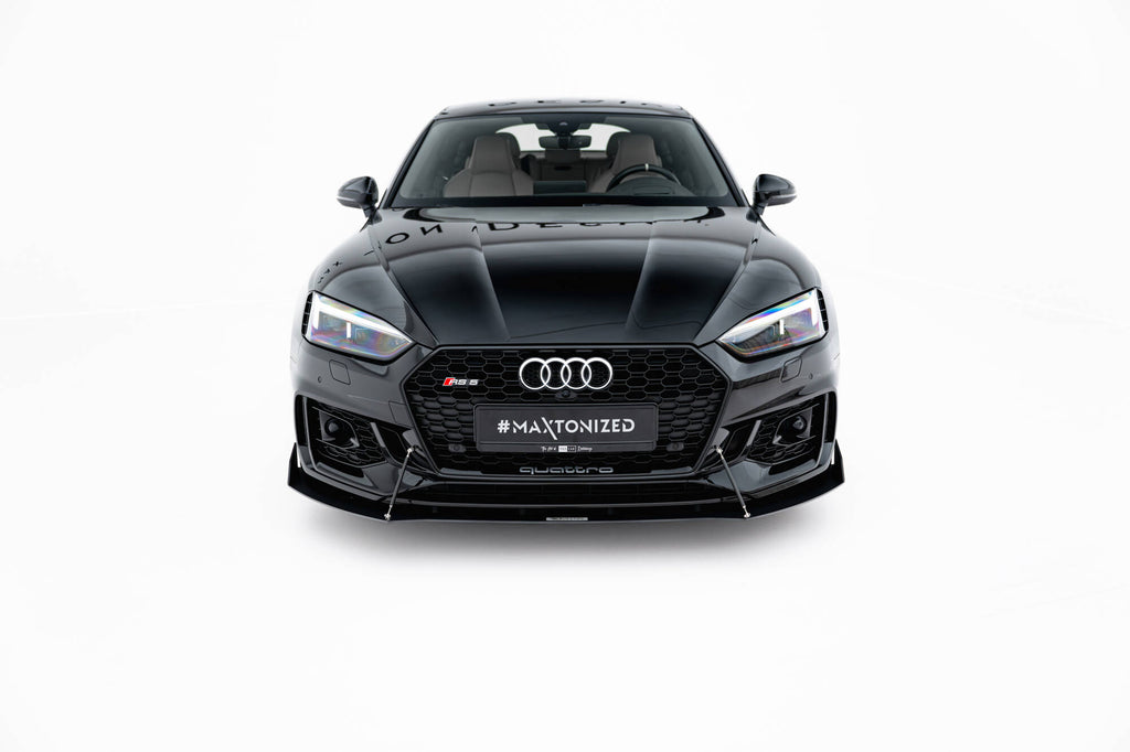 Racing front splitter v.2 audi rs5  coupe / sportback f5