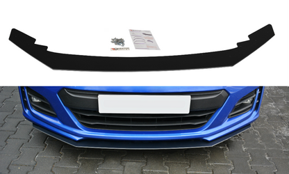 Racing front splitter v.2 subaru brz mk1 facelift