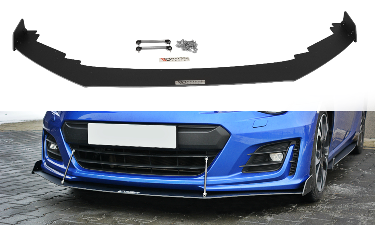 Racing front splitter v.3 subaru brz mk1 facelift