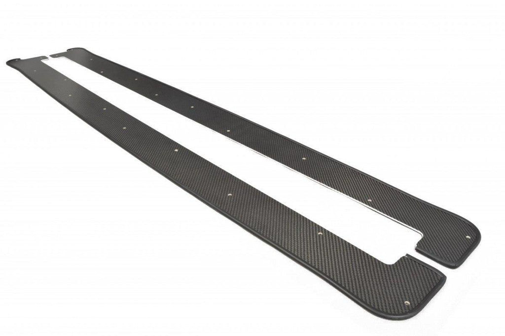 Racing side skirts diffusers ford mustang gt mk6