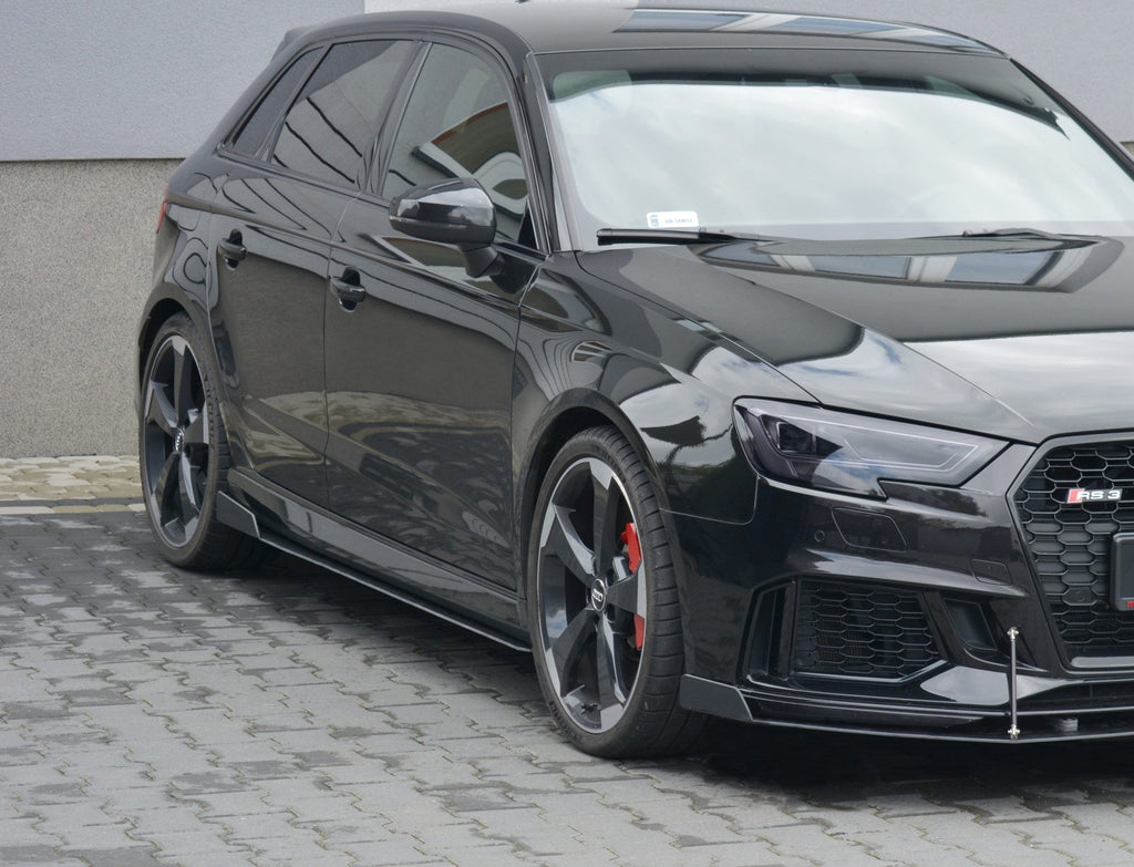 Racing Side Skirts Diffusers v.2 Audi Audi RS3 8V FL Sportback