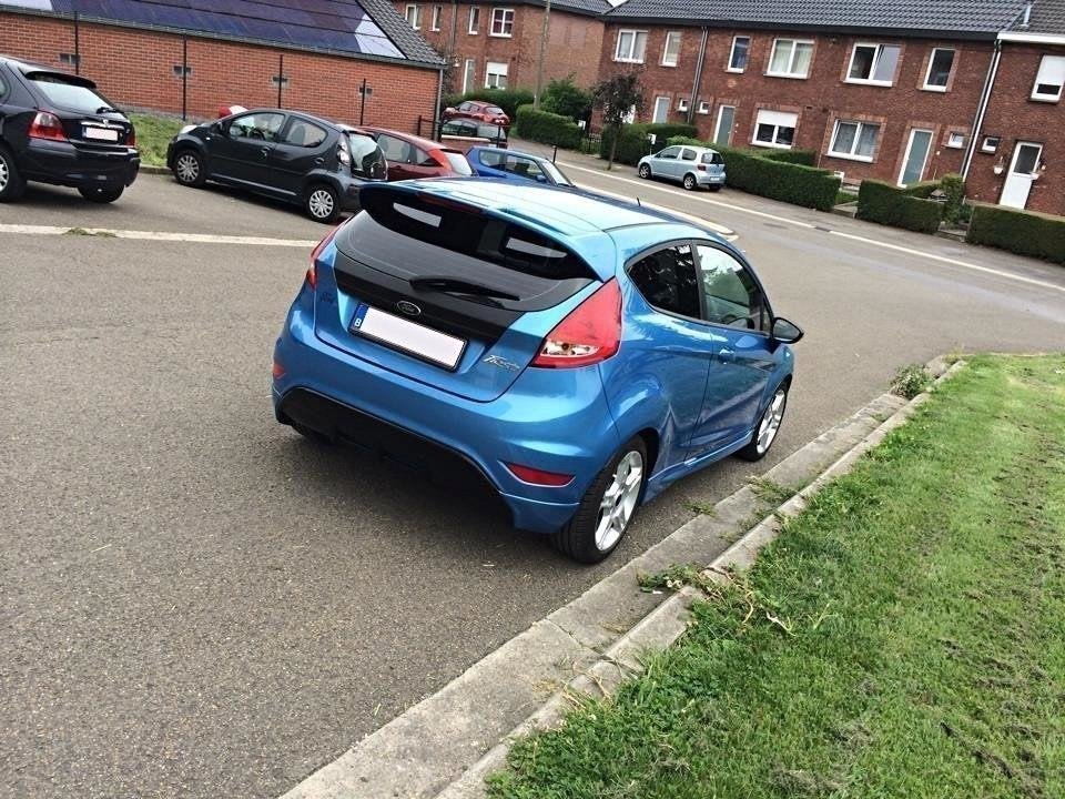 Rear bumper extension ford fiesta mk7