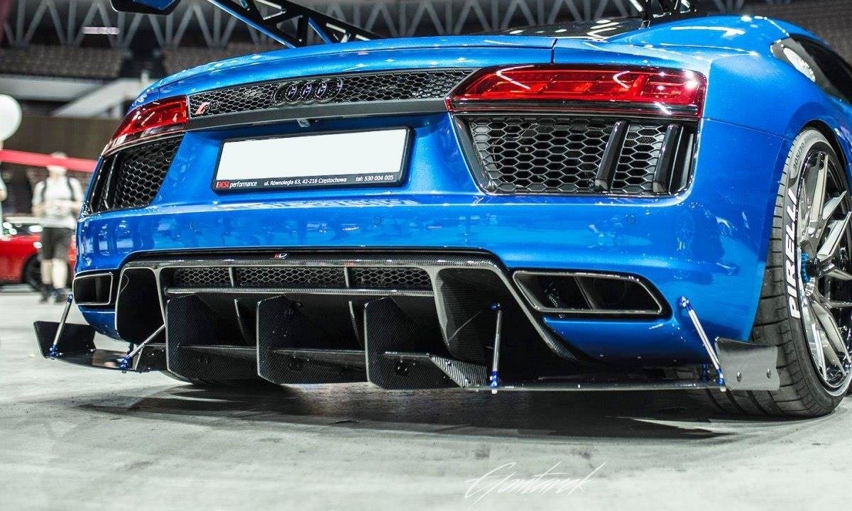 Rear diffuser audi r8 mk.2