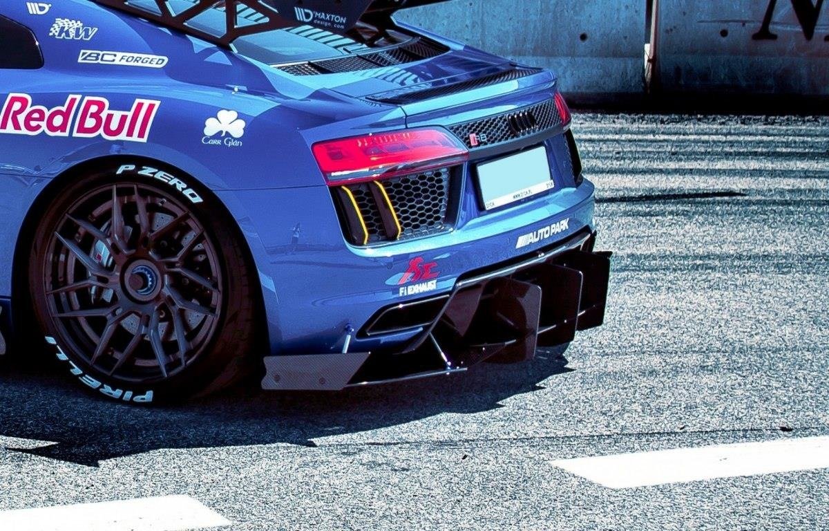 Rear diffuser audi r8 mk.2
